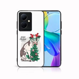 MY ART Copertina con fantasia natalizia Vivo V29 Lite 5G MERRY CHRISTMAS (074)