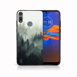 MY ART Cover in silicone Motorola Moto E6s FOREST (003)