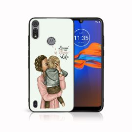 MY ART Cover in silicone Motorola Moto E6s MOM LIFE (118)