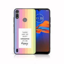 MY ART Cover in silicone Motorola Moto E6s REASONS (040)
