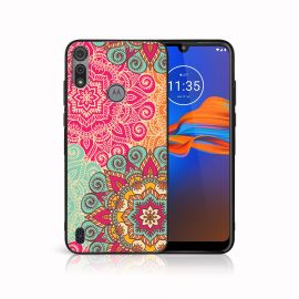 MY ART Cover in silicone Motorola Moto E6s MANDALA (043)