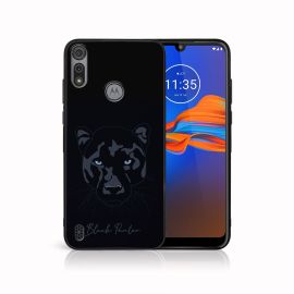 MY ART Cover in silicone Motorola Moto E6s PANTHER (045)