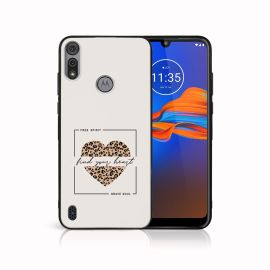 MY ART Cover in silicone Motorola Moto E6s WILD HE ART (048)