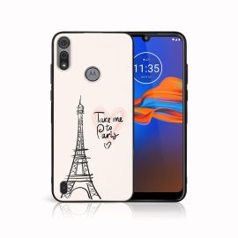 MY ART Cover in silicone Motorola Moto E6s PARIGI (057)