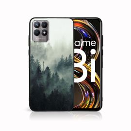 MY ART Custodia in silicone Realme 8i FOREST (003)