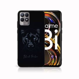 MY ART Custodia in silicone Realme 8i PANTHER (045)