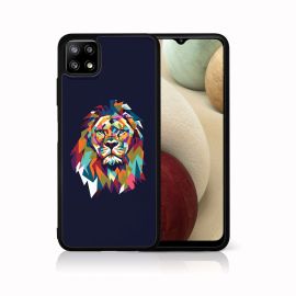 MY ART Cover in silicone Samsung Galaxy A22 5G LION (246)