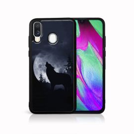 MY ART Cover protettiva Samsung Galaxy A40 WOLF (044)