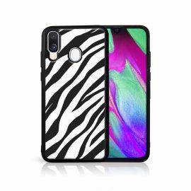 MY ART Cover protettiva Samsung Galaxy A40 ZEBRA (049)
