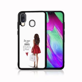 MY ART Cover protettiva Samsung Galaxy A40 DRESS RED (137)