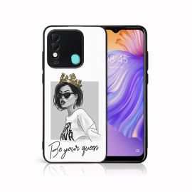 MY ART Custodia protettiva per Tecno Spark 8 -QUEEN (139)