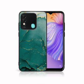 MY ART Custodia protettiva per Tecno Spark 8 - MARBLE GREEN (145)