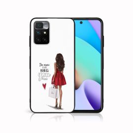 MY ART Cover in silicone Xiaomi Redmi 10 / Redmi 10 2022 DRESS RED (137)