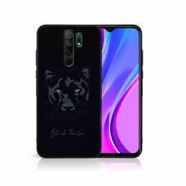 MY ART Cover in silicone Xiaomi Redmi 9 PANTHER (045)