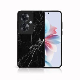 MY ART Cover protettiva per Oppo Reno11 F 5G BLACK MARBLE (142)