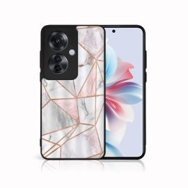 MY ART Cover protettiva per Oppo Reno11 F 5G PINK MARBLE (143)