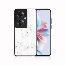 MY ART Cover protettiva per Oppo Reno11 F 5G WHITE MARBLE (144)