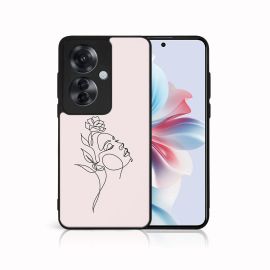 MY ART Cover protettiva per Oppo Reno11 F 5G ROSA GIRL (198)