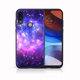 MY ART Cover in silicone Motorola Moto E7 Power / E7i Power GALAXY (015)