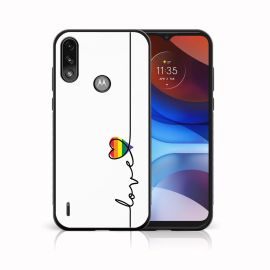 MY ART Cover in silicone Motorola Moto E7 Power / E7i Power LOVE (054)