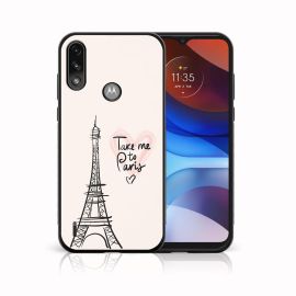 MY ART Cover in silicone Motorola Moto E7 Power / E7i Power PARIGI (057)