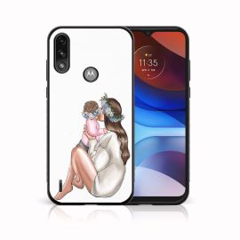 MY ART Cover in silicone Motorola Moto E7 Power / E7i Power BABY GIRL (111)