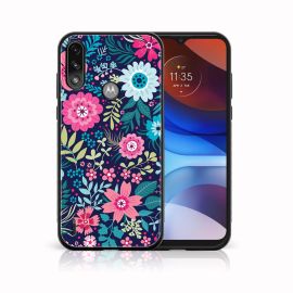 MY ART Cover in silicone Motorola Moto E7 Power / E7i Power FLORA (038)