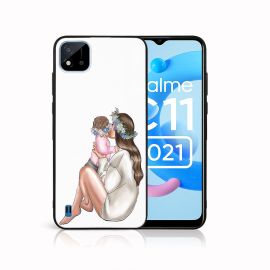 MY ART Cover in silicone Realme C11 2021 GIRL (111)