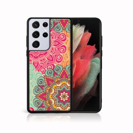 MY ART Cover in silicone Samsung Galaxy S21 Ultra 5G MANDALA (043)