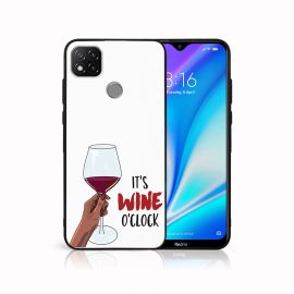 MY ART Cover in silicone Xiaomi Redmi 9C WINE (007)