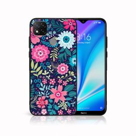 MY ART Cover in silicone Xiaomi Redmi 9C FLORA (038)