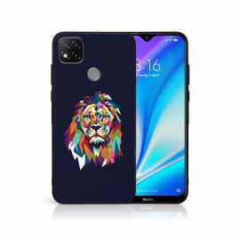MY ART Cover in silicone Xiaomi Redmi 9C LION (046)