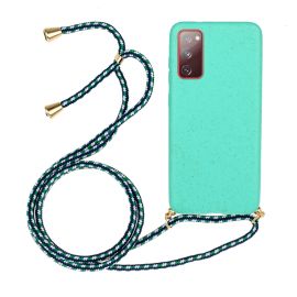 ROPE Cover con cordino Samsung Galaxy S20 FE verde chiaro