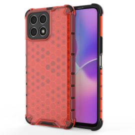 Cover protettiva HONEYCOMB Honor X8 rossa