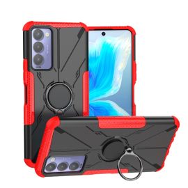 TENUTA Cover resistente con supporto Tecno Camon 18 rosso