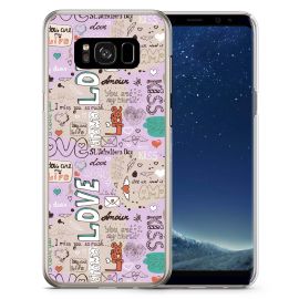 PROTEMIO MY ART kryt Samsung Galaxy S8 Plus WORDS (010)