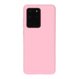 RUBBER Gumený kryt Samsung Galaxy S20 Ultra ružový