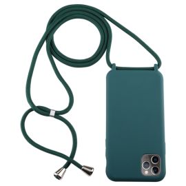 Cover ROPE con cordino Apple iPhone 11 Pro Max verde scuro
