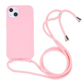 ROPE Cover con cordino Apple iPhone 14 rosa
