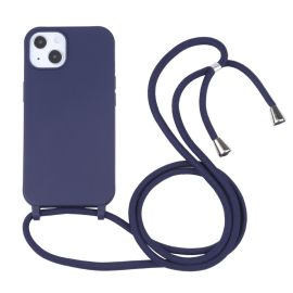 ROPE Cover con cordino Apple iPhone 14 blu