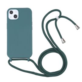 ROPE Cover con cordino Apple iPhone 14 verde