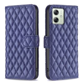 LATTICE Custodia protettiva per Motorola Moto G54 5G / G54 5G Power Edition / G54 5G / G54 5G Power Edition Power Edition blu