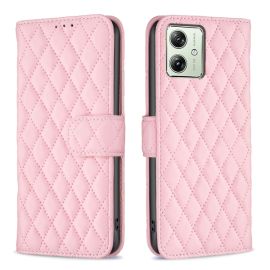 LATTICE Custodia protettiva per Motorola Moto G54 5G / G54 5G Power Edition / G54 5G / G54 5G Power Edition Power Edition rosa