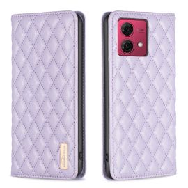 LATTICE Custodia protettiva per Motorola Moto G84 5G viola