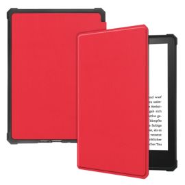Custodia Flip LEATHER per Amazon Kindle Paperwhite 5 rossa