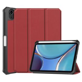 Custodia Flip LEATHER Apple iPad mini 2021 rosso scuro