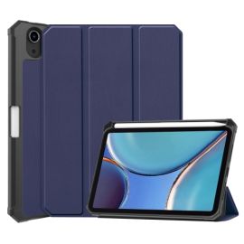Cover Flip LEATHER Apple iPad mini 2021 blu scuro