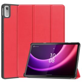 Custodia Flip LEATHER per Lenovo Tab P11 Gen 2 rossa