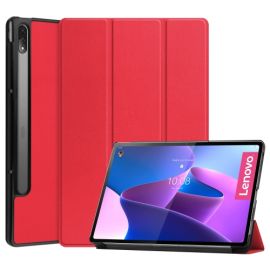 LEATHER ZaklĆ”pacĆ obal pre Lenovo Tab P12 Pro Äervený