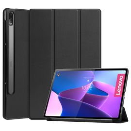 LEATHER ZaklĆ”pacĆ obal pre Lenovo Tab P12 Pro Äierny